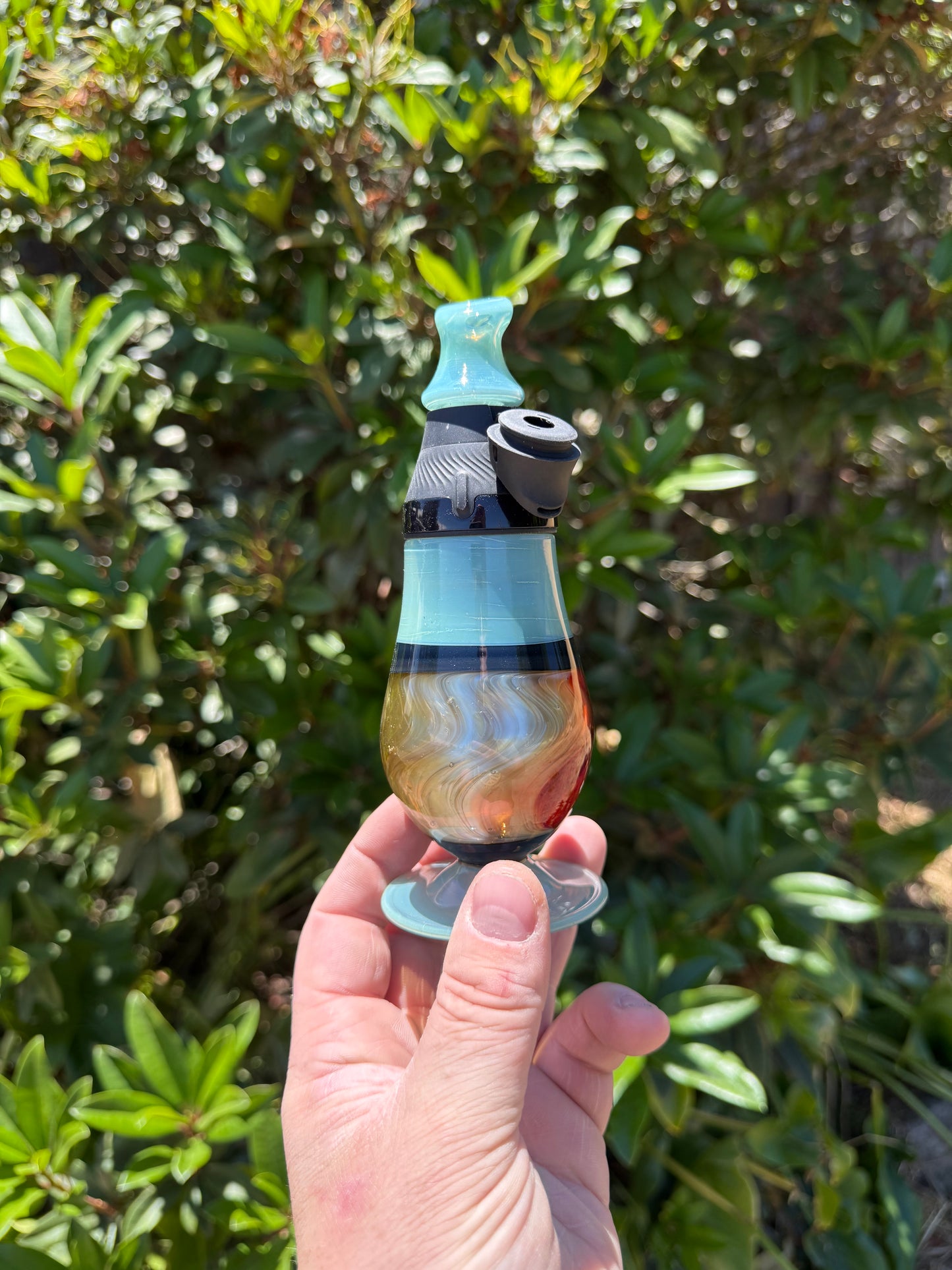 Core cup set with Electrum Blend and Galaxy black encalmo
