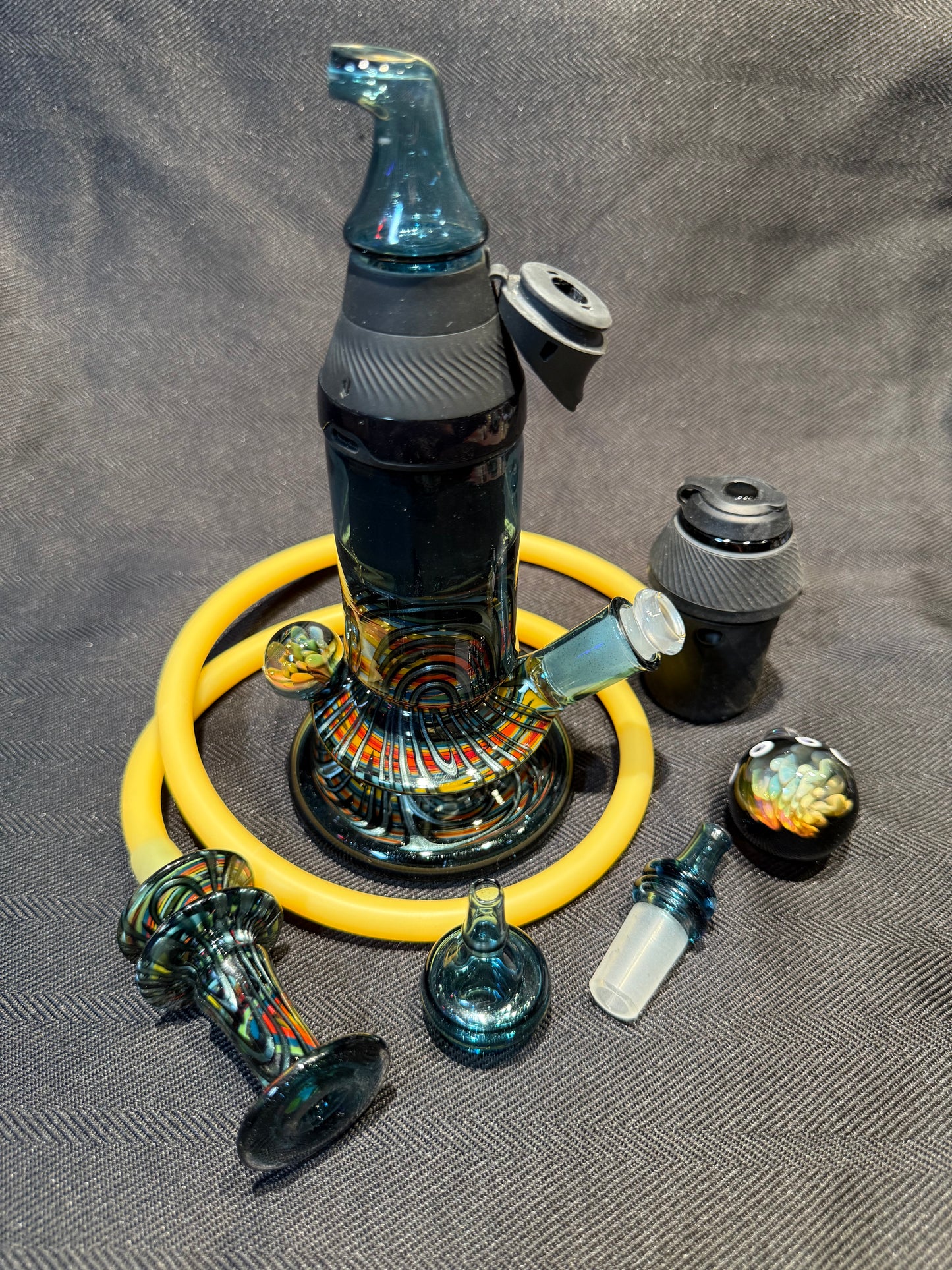 Core/Proxy Transformer Dry Hookah Blue Stardust Rainbow