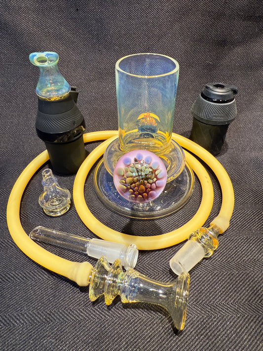 Core/Proxy Transformer Dry Hookah Silver Fume