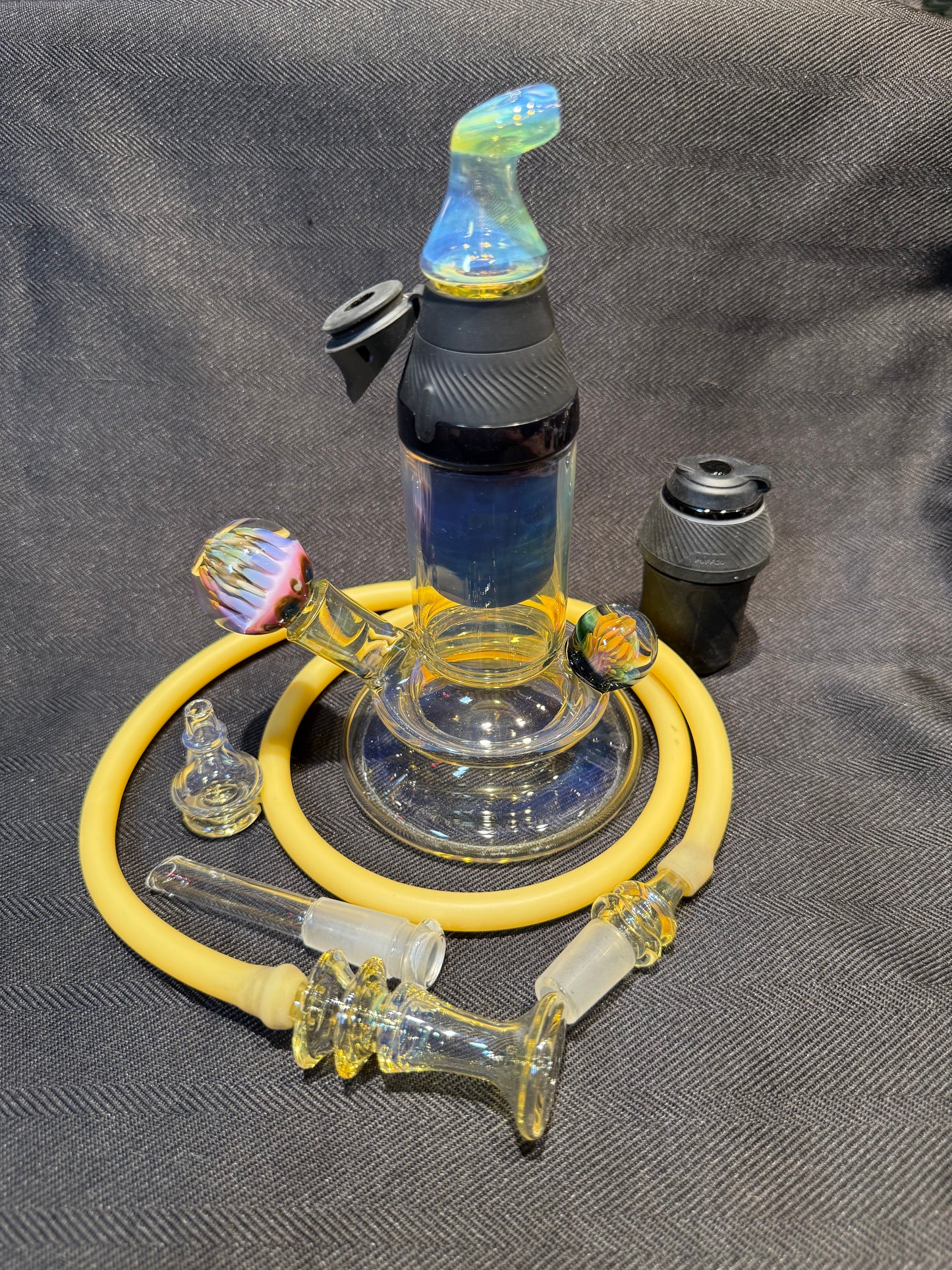 Core/Proxy Transformer Dry Hookah Silver Fume