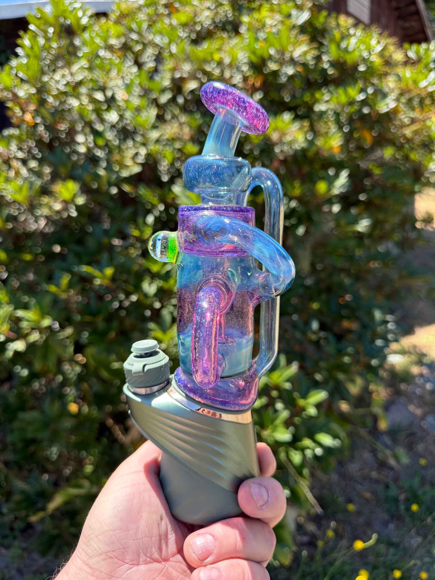 Nanocycler Royal Jelly Crished Opal and Transparent Blue