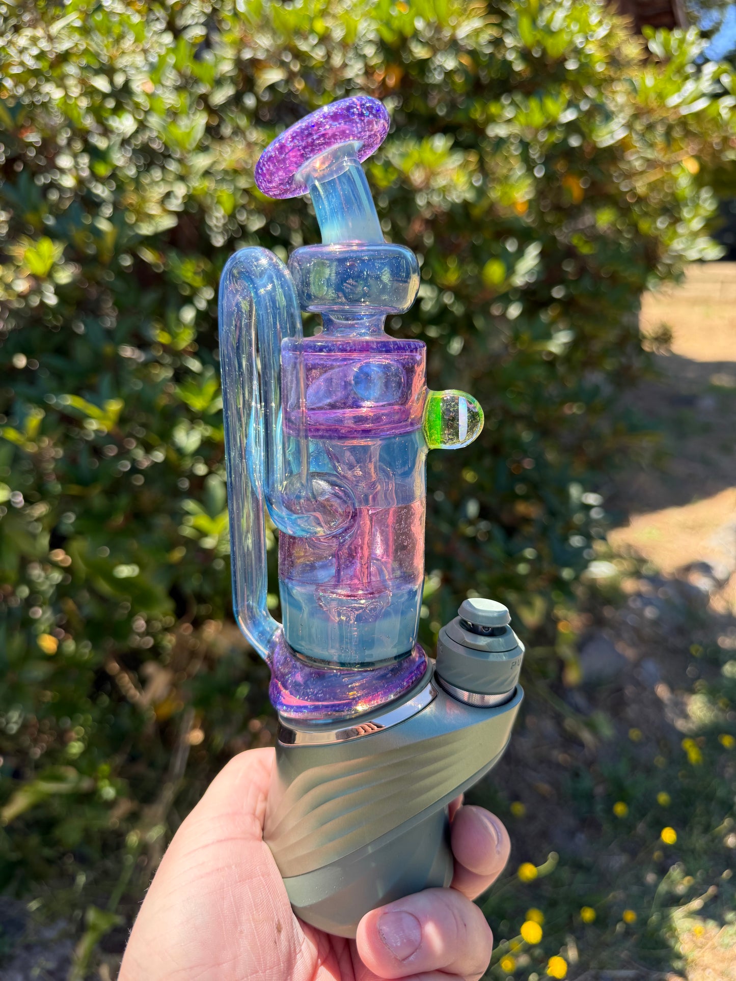 Nanocycler Royal Jelly Crished Opal and Transparent Blue