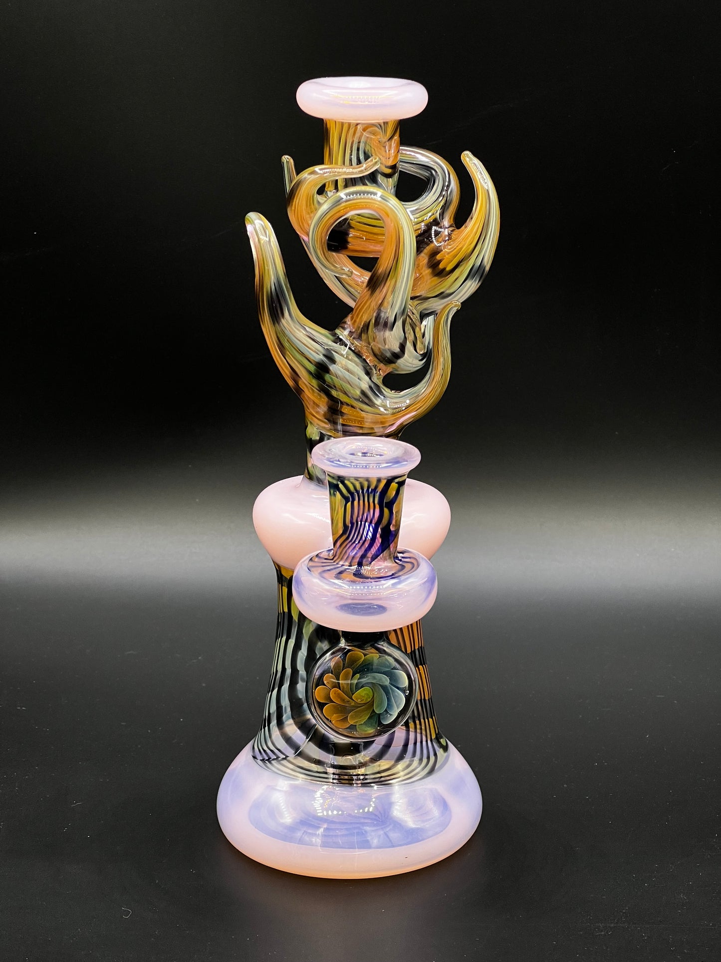 Absract Rig 10mm Cotton Candy