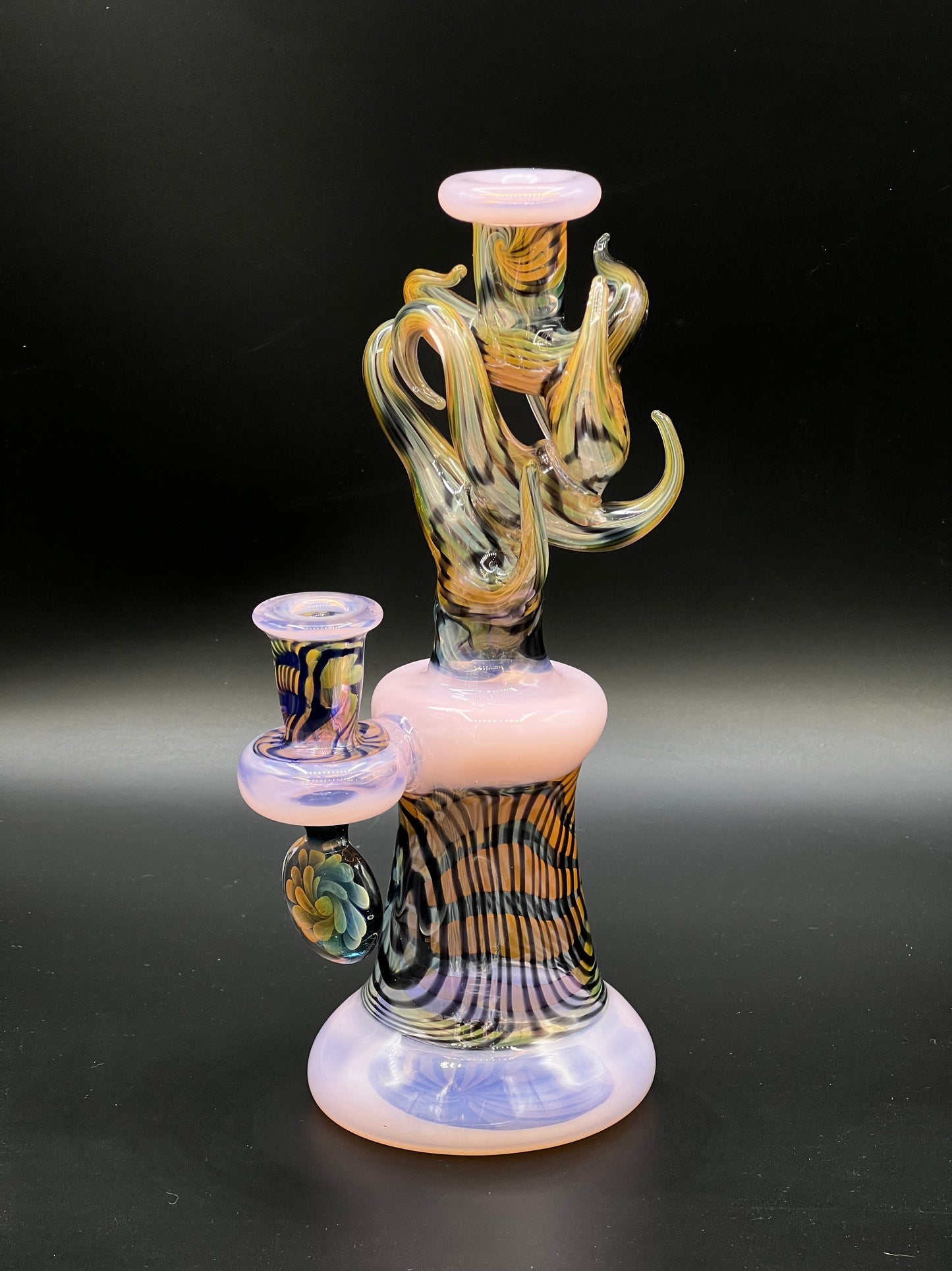 Absract Rig 10mm Cotton Candy