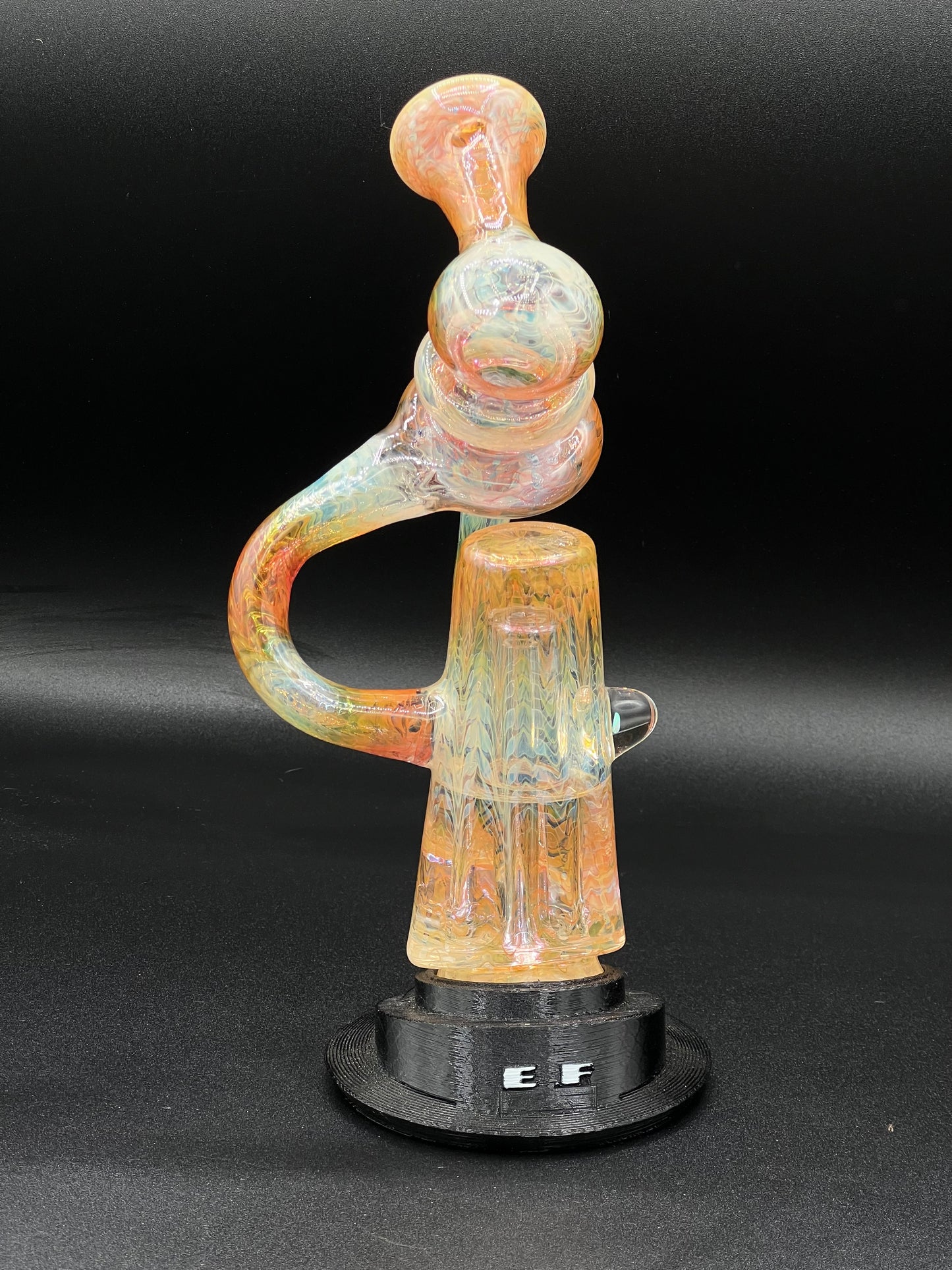 Excelsior Recycler Puffco Attachment 24kt Fume