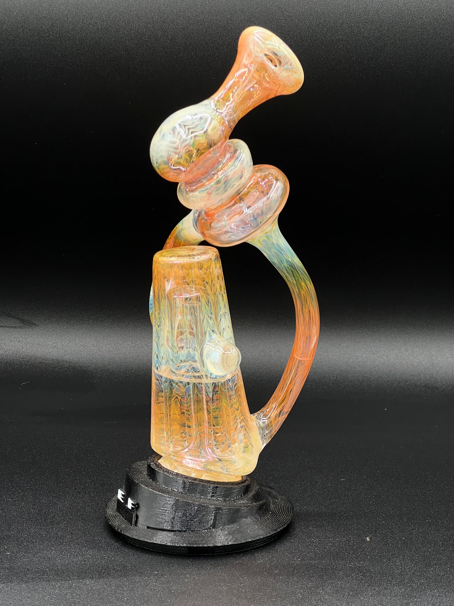 Excelsior Recycler Puffco Attachment 24kt Fume