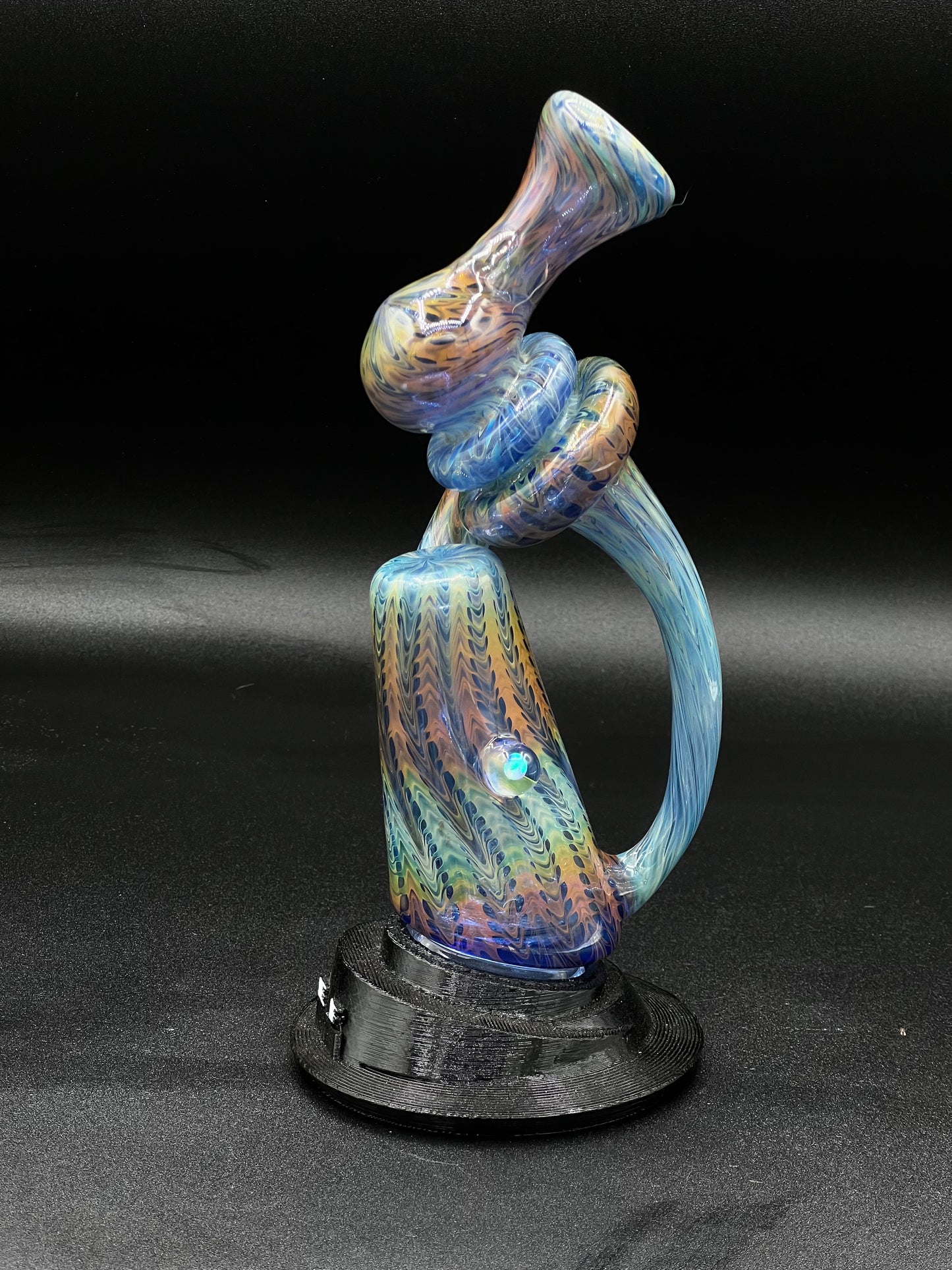 Excelsior Fume over Lt Cobalt