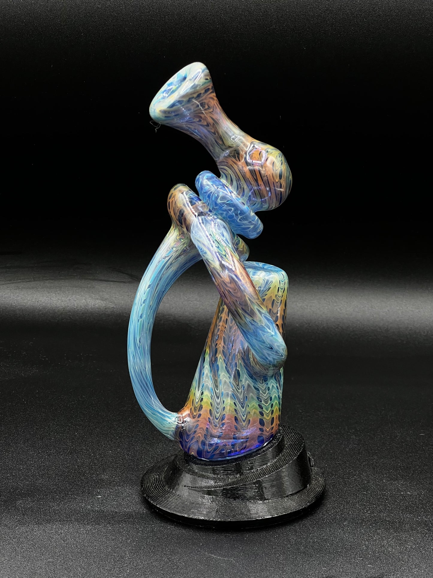 Excelsior Fume over Lt Cobalt