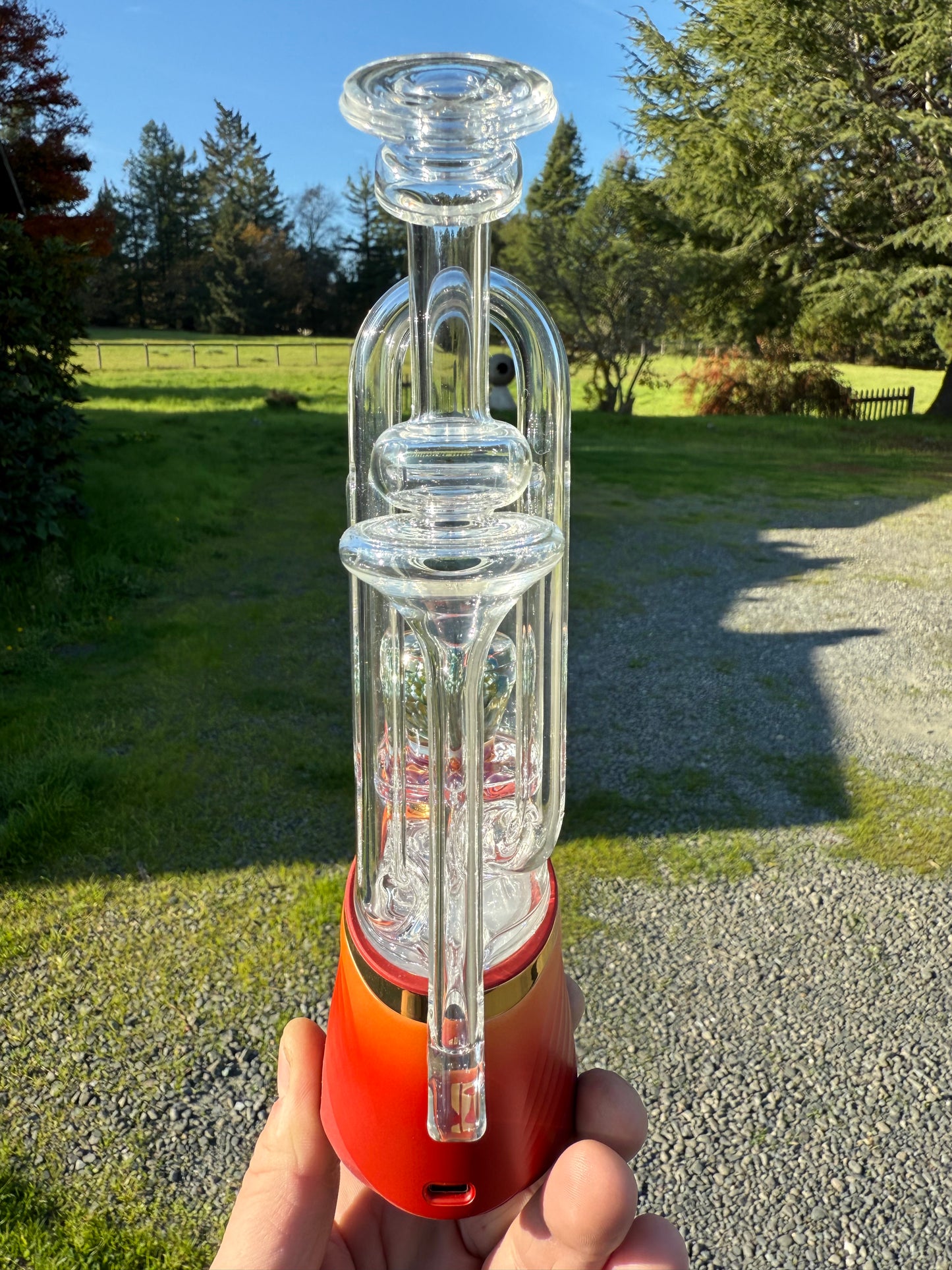 Blooper Marble Puffco Kline Recycler