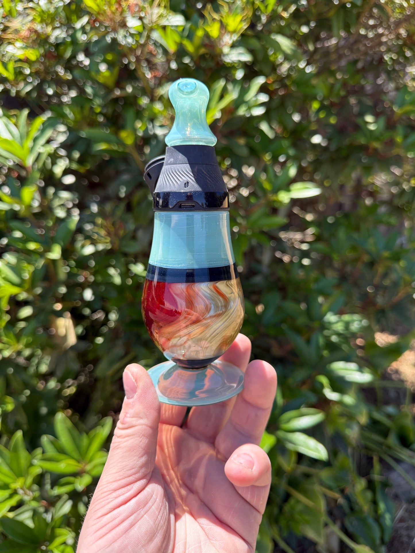 Core cup set with Electrum Blend and Galaxy black encalmo